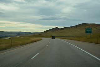 The rural community of Wyola lies west of I-90/U.S. 87 along S-451 (Old U.S. 87) and forthcoming Exit 544.