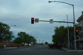 Center Avenue extends south from Business Loop I-90 (3rd Street) to the Bighorn County Fairgrounds.