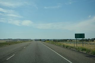 Located 28 miles to the west, the unincorporated community of Rosebud is the next populated area along Interstate 94 beyond Miles City.