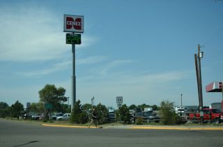 MT 59 (Haynes Avenue) comprises a commercial boulevard north from Exit 138 to Main Street in Miles City.