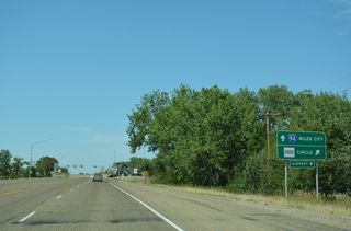 MT 200S heads 45.24 miles northwest to MT 200 east of the McCone County seat of Circle.