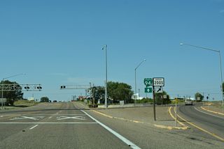 Alder Avenue meets Interstate 94 at a half diamond interchange (Exit 211) 0.88 miles to the west of Towne Street.