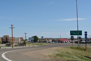 Merrill Avenue intersects CR 300 (State Street) east to the immediate north of Interstate 94. State Street is Old U.S. 10.
