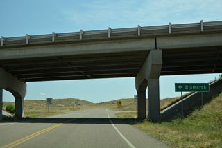 S-311 ends south at a diamond interchange (Exit 67) with Interstate 94.