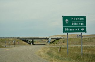 Gumbo Hill Road ties into the diamond interchange (Exit 67) joining Interstate 94 with S-311 from the south and east.