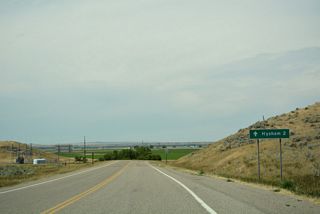 S-311 is unsigned leading north from Interstate 94 to the town of Hysham.