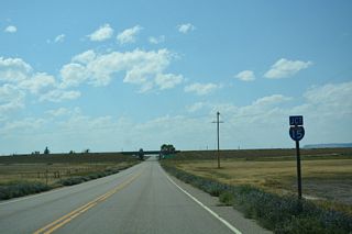 A diamond interchange joins Interstate 15 with S-343 (Oilmont Highway) at Exit 379.