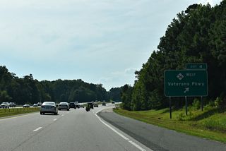 NC 42 west from Interstate 42 was renumbered to NC 36.