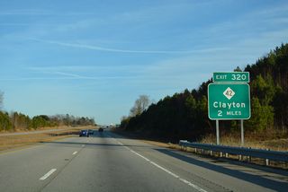 Interstate 42 will eventually meet NC 42 to the southwest of Clayton.