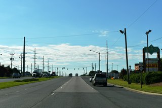 NC 200 follows MLK Jr. Boulevard north from the White Oaks neighborhood on the outer limits of Monroe to meet U.S. 74 near the Monroe Crossing Mall.