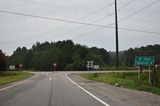 S.C. 38 is part of a long distance corridor joining Charlotte with Myrtle Beach, South Carolina. The highway travels 47.3 miles southeast to U.S. 501.