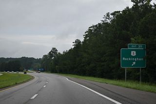 U.S. 1 represents a major route northeast from Rockingham to Pinehurst, Southern Pines and the Research Triangle. South into the Palmetto State, U.S. 1 combines with U.S. 52 through Cheraw en route to Columbia.