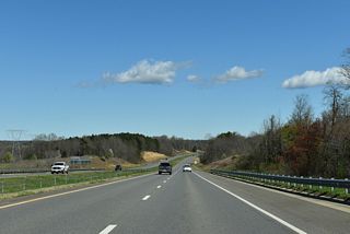The Shelby Bypass spans a CSX Railroad line just east of Washburn Switch Road.