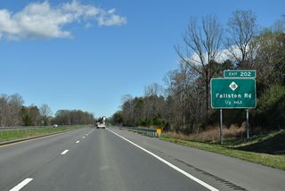 NC 18 forms a multi state route with S.C. Highway 18 south to Gaffney and Union.