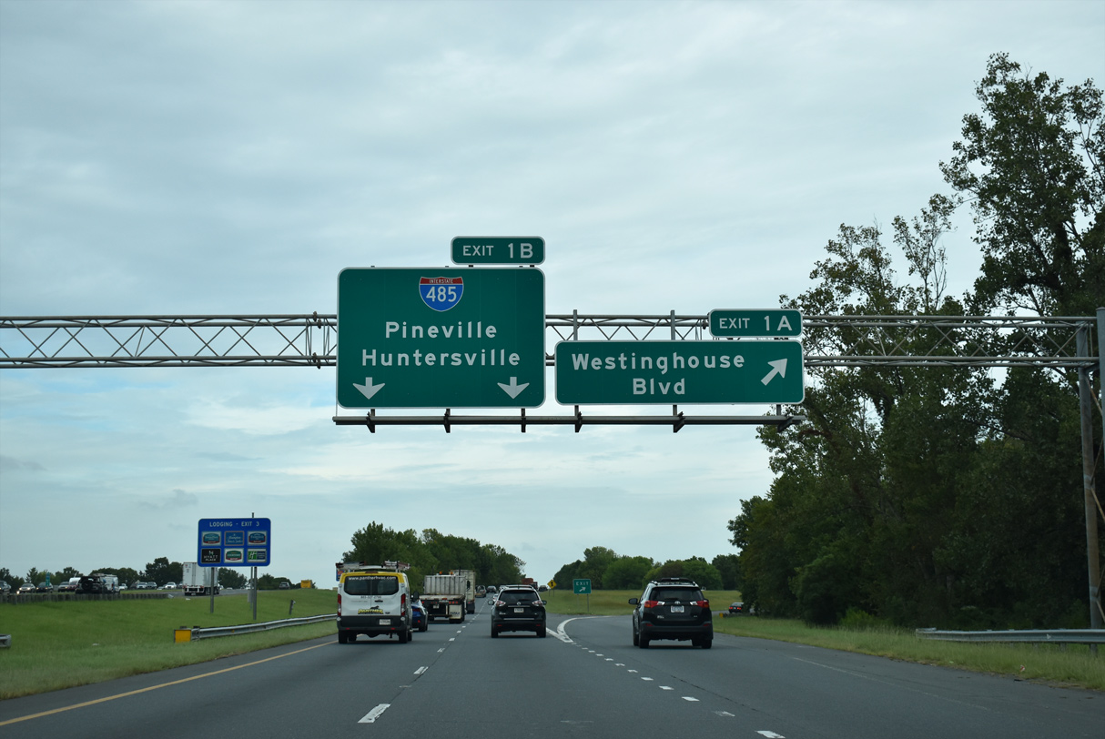 Interstate 77 North Charlotte
