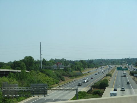 I-77/US 21 south at I-485 - Charlotte, NC