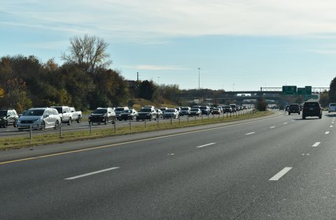 I-77/US 21 south at I-485 - Charlotte, NC