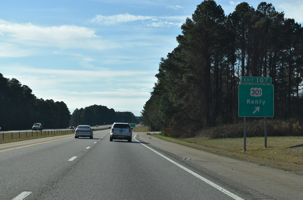 kenly truck stop exit number