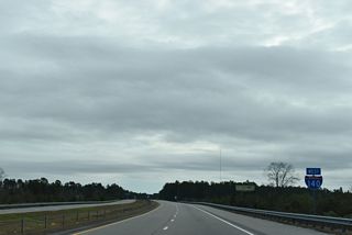 Heading south from LeLand, Interstate 140 extends another 5.08 miles to U.S. 17 at Bishop.
