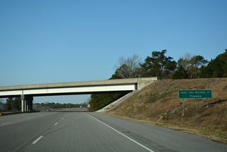 U.S. 17 (Market Street) passes above NC 140 west near Kirkland. The Wilmington bypass is the John Jay Burney, Jr. Freeway.
