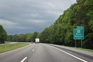 U.S. 264 ALT east from Exit 32 was renumbered to U.S. 264 in 2025.