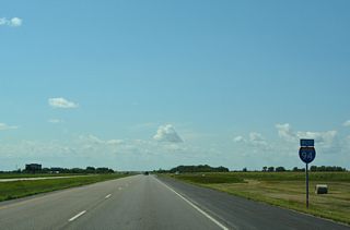 Interstate 94 crosses the Fargo-Moorhead Metropolitan Area Stormwater Diversion Channel Project west of 38th Street NW. The 30 mile long stormwater diversion channel will redirect surplus stormwater from the Red River around the Fargo metropolitan area (FHWA, n.d.).