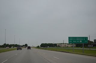 The final two Fargo metro area interchanges join the freeway with Sheyenne Street and the west end of U.S. 10.