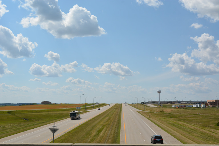 Business Loop I-94 at I-94 in east Valley City, ND