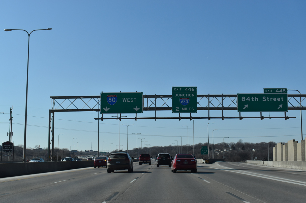 Interstate 80 West - Omaha - AARoads - Nebraska
