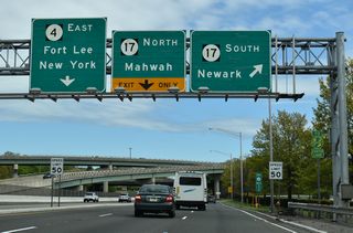Route 17 constitutes an expressway leading south from Route 4 in Paramus to Rochelle Park Township and Interstate 80 at Lodi and Hackensack.