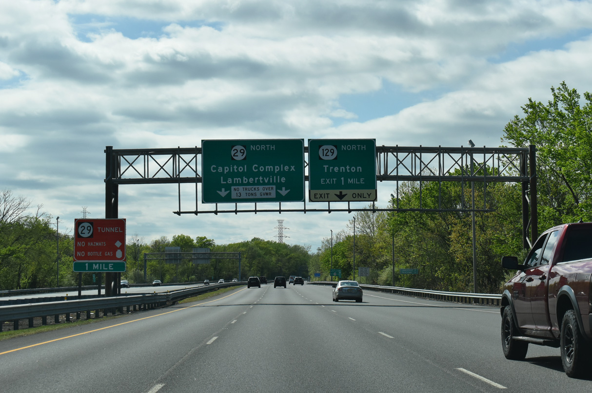 Route 29 North - Trenton to Washington Crossing New Jersey | AARoads