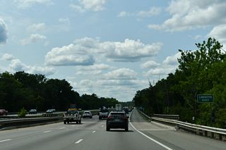 Interstate 78 crosses the Lamington River into both Readington Township and Hunterdon County.