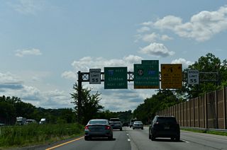 New Jersey Route 24 travels northwest along the Summit city line to Chatham, Florham Park, Madison and I-287 outside Morristown.