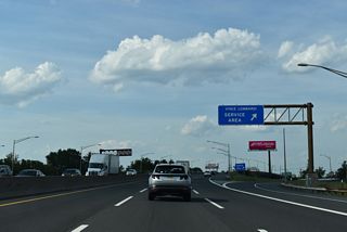 Named for Vince Lombardi, New Jersey native and head coach of the Superbowl I and II champion Green Bay Packers, the facility services both sections of the Turnpike.