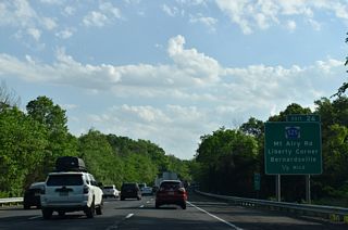CR 525 runs 16.88 miles from New Jersey Route 28 at Bound Brook to CR 510 in the borough of Mendham.