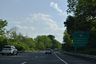Shifting westward toward Mount Kemble in Harding Township, Interstate 287 again parallels U.S. 202 south to Exit 30 in Bernards Township.