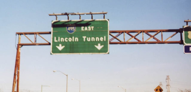 Route 3 east at Route 495 - Union City, NJ