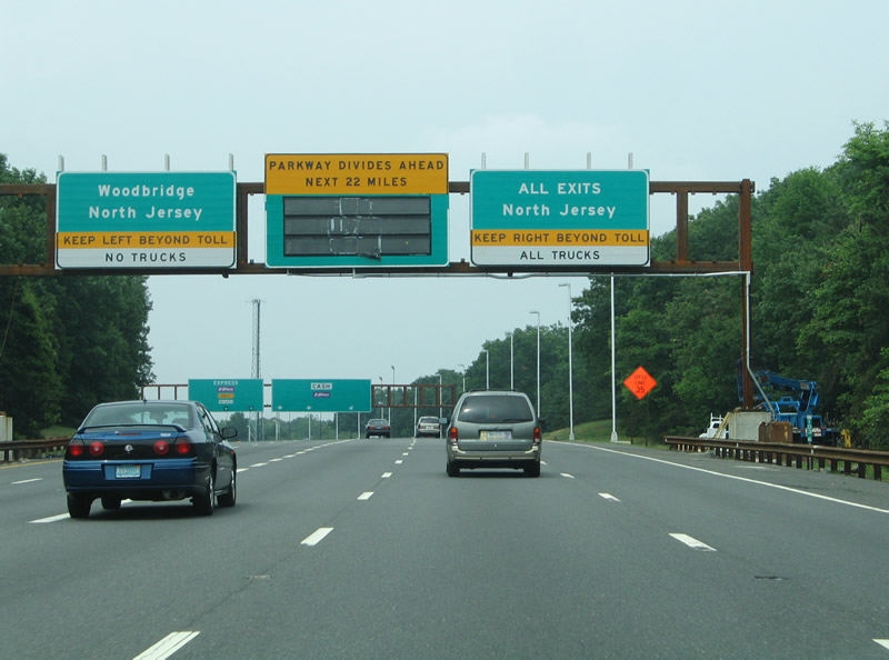 Garden State Parkway North Wall Township To Woodbridge Aaroads