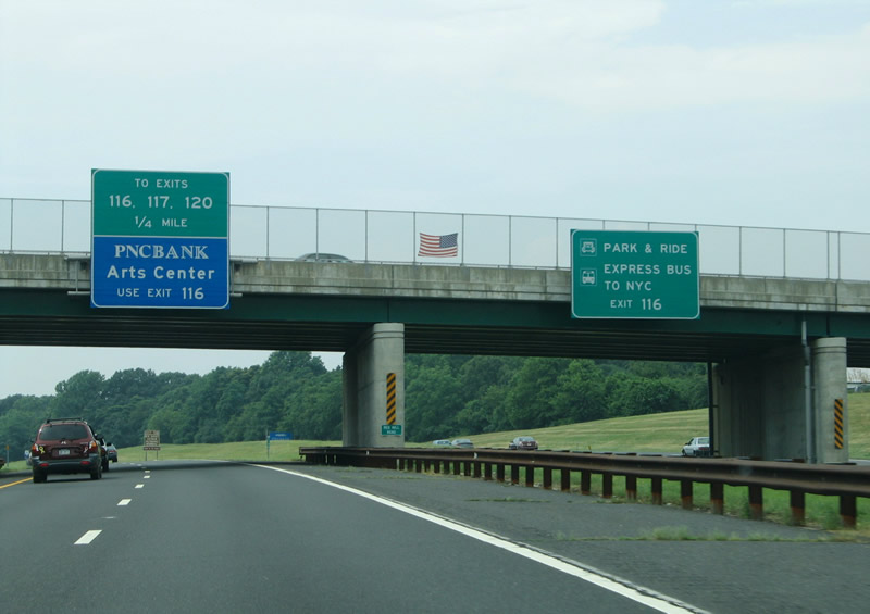 Garden State Parkway North Wall Township To Woodbridge Aaroads