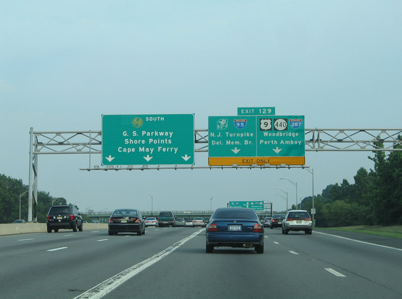 Garden State Parkway South Newark To Woodbridge Aaroads New Jersey