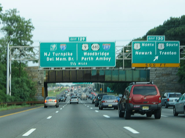 Garden State Parkway South Newark To