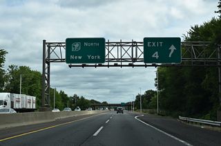 Interchanges along Route 73 north connect with I-295 nearby and with Route 38 (Kaighan Avenue) and Route 41 (Kings Highway) in Maple Shade Township. 