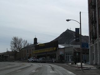 U.S. 6/95 (Main Street) east at Bryan Avenue in Tonopah.