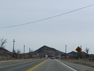 Radar Road links U.S. 6/95 with Smoky Valley Road on the west side of Tonopah.