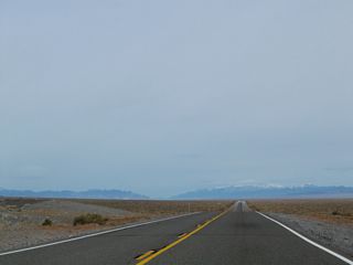 U.S. 6/95 parallel the Monte Cristo Range northeast to Esmeralda County milepost 38.