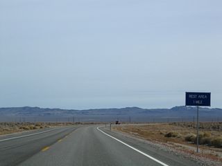 The Millers Rest Area along U.S. 6/95 is east of Esmeralda County milepost 45.
