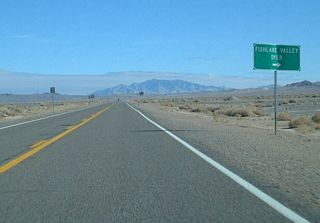 SR 773 replaced the SR 264 along the northeastern extent of Fish Valley Road from U.S. 6 to SR 264 along Dicalite Cutoff. The state route connects Dyer and Oasis, California with U.S. 6 east to Coaldale.