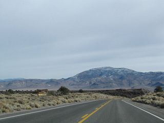 U.S. 6 leaves Inyo National Forest east ahead of Mineral milepost 10.