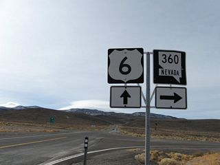 Nevada State Route 360 is especially useful for travelers connecting from eastbound U.S. 6 to northbound U.S. 95 and vice-versa.