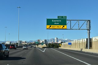 Eastern Avenue extends south to western reaches of Henderson and north to Owens Drive at the North Las Vegas city line, where the urban boulevard becomes Civic Center Drive. Eastern Avenue was part of SR 607 prior to 2008.